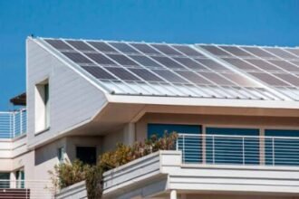 Building integrated solar panels